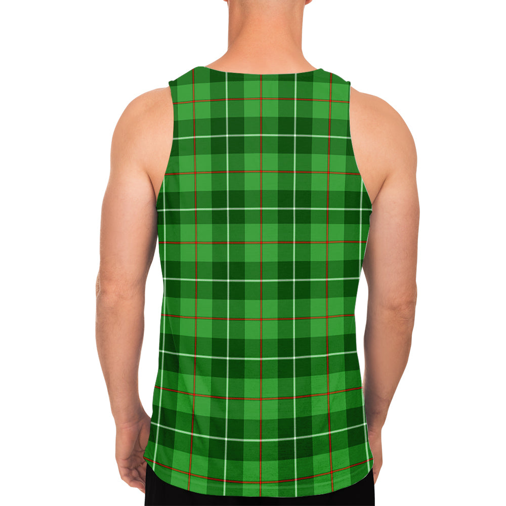Boyle Tartan Mens Tank Top with Family Crest - Tartan Vibes Clothing