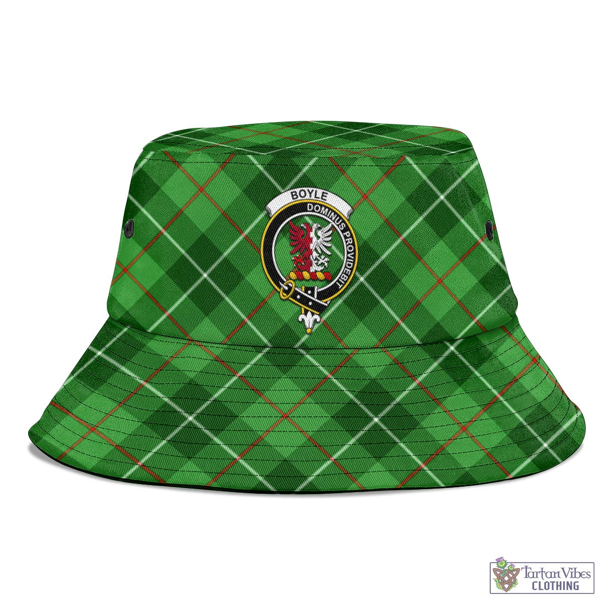 Boyle Tartan Bucket Hat with Family Crest - Tartan Vibes Clothing