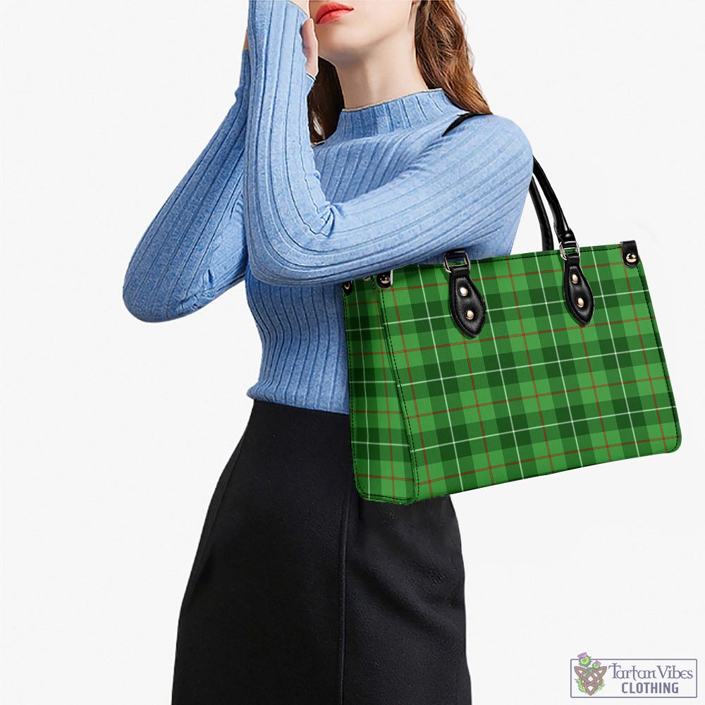 Boyle Tartan Luxury Leather Handbags - Tartan Vibes Clothing