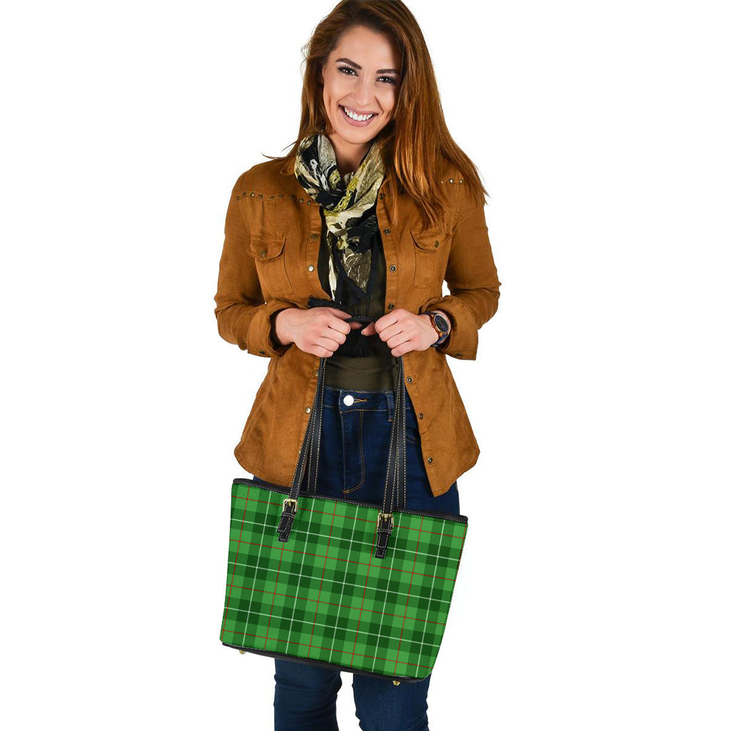 Boyle Tartan Leather Tote Bag - Tartan Vibes Clothing