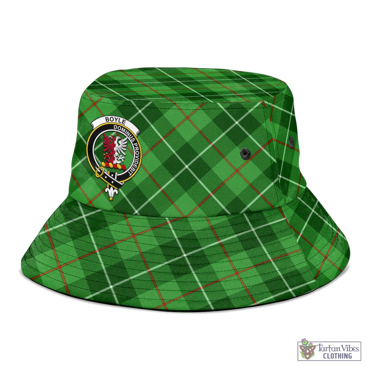 Boyle Tartan Bucket Hat with Family Crest - Tartan Vibes Clothing