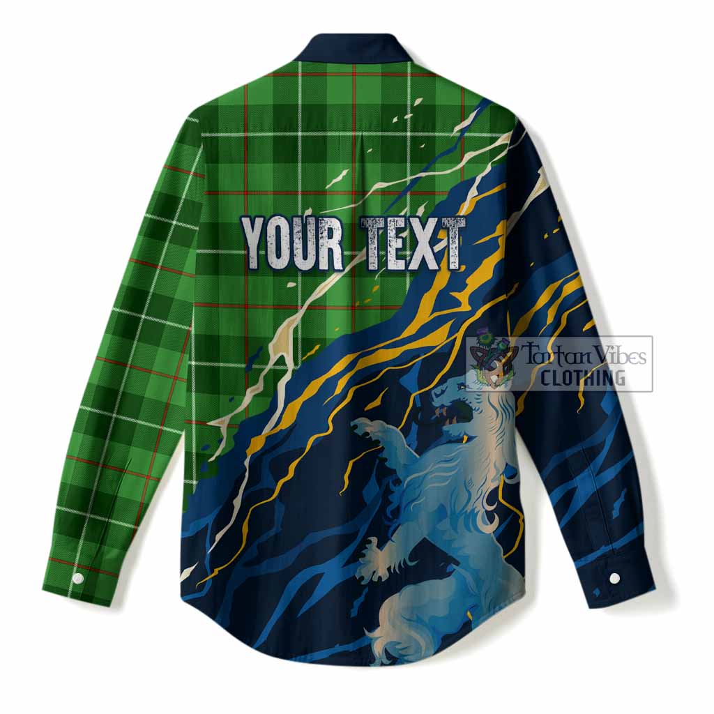 Boyle Scotland Tartan Women Casual Shirt WC2026 Football - We'll Be Coming
