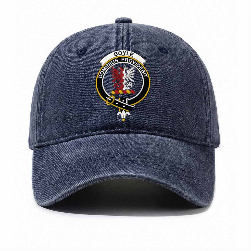 Boyle Scottish Clan Crest Washed Baseball Cap