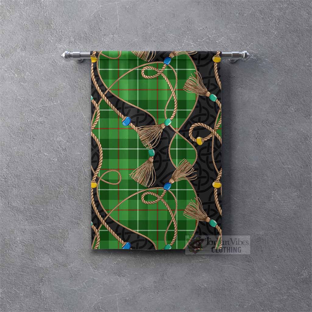 Boyle Scottish Tartan Twisted Ropes Stylized Gonfalon Rectangle - Tartan Vibes Clothing
