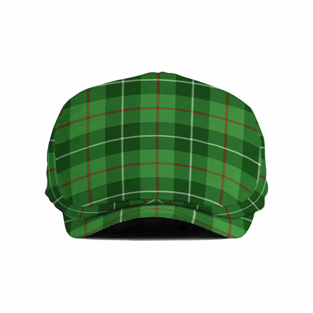 Boyle Tartan Jeff Cap, Tartan Flat Cap