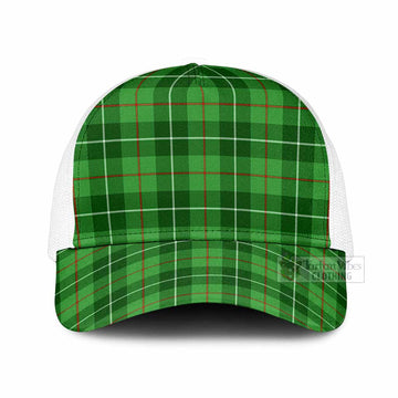 Boyle Tartan Mesh Trucker Cap One Size (Adjustable) White - Tartan Vibes Clothing