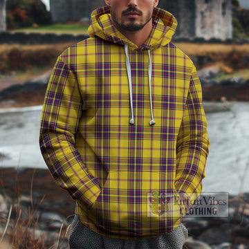 Bracken Tartan Cotton Hoodie Zip Hoodie - Tartan Vibes Clothing