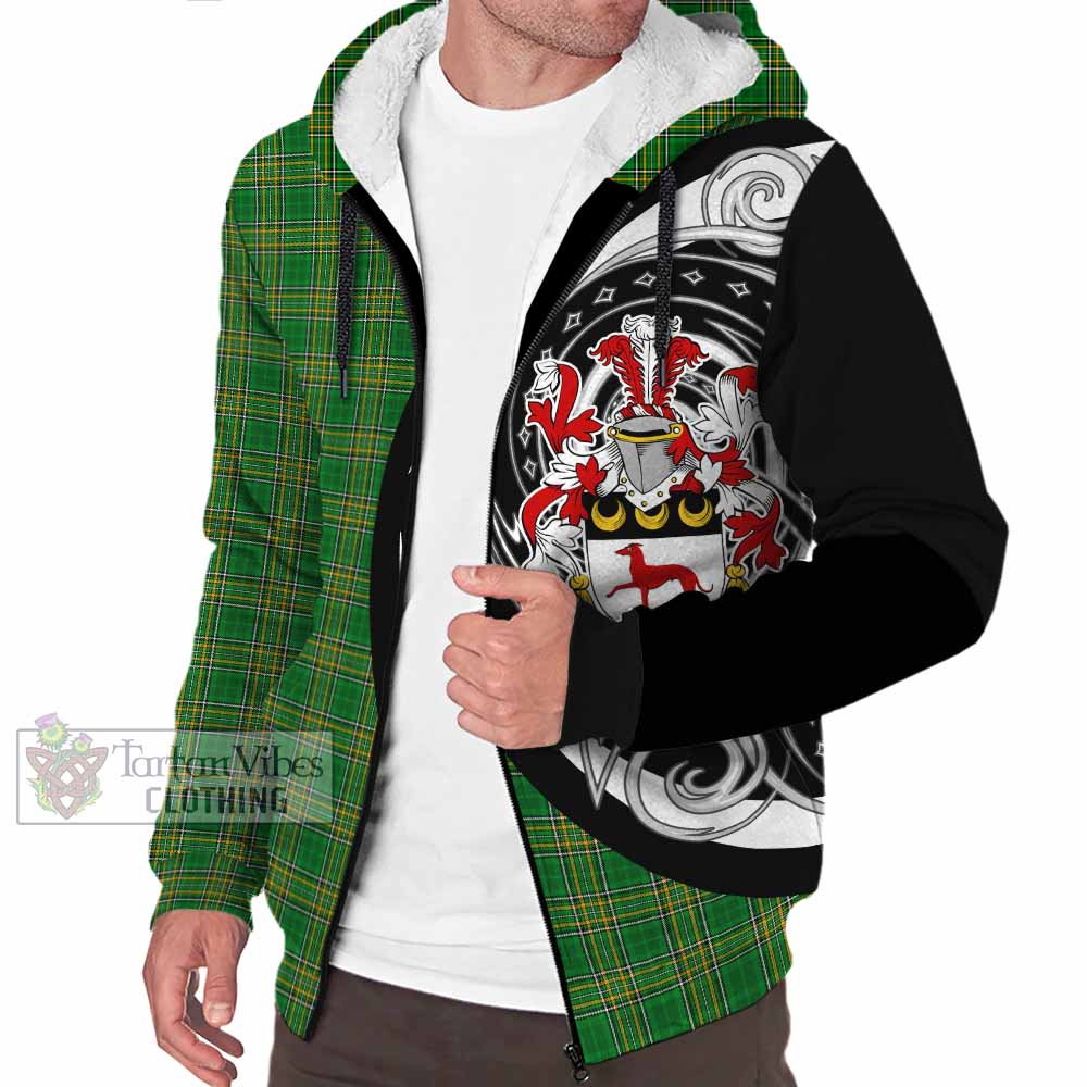 Bradstreet Irish Clan Sherpa Hoodie Celtic Circle Style - Tartan Vibes Clothing