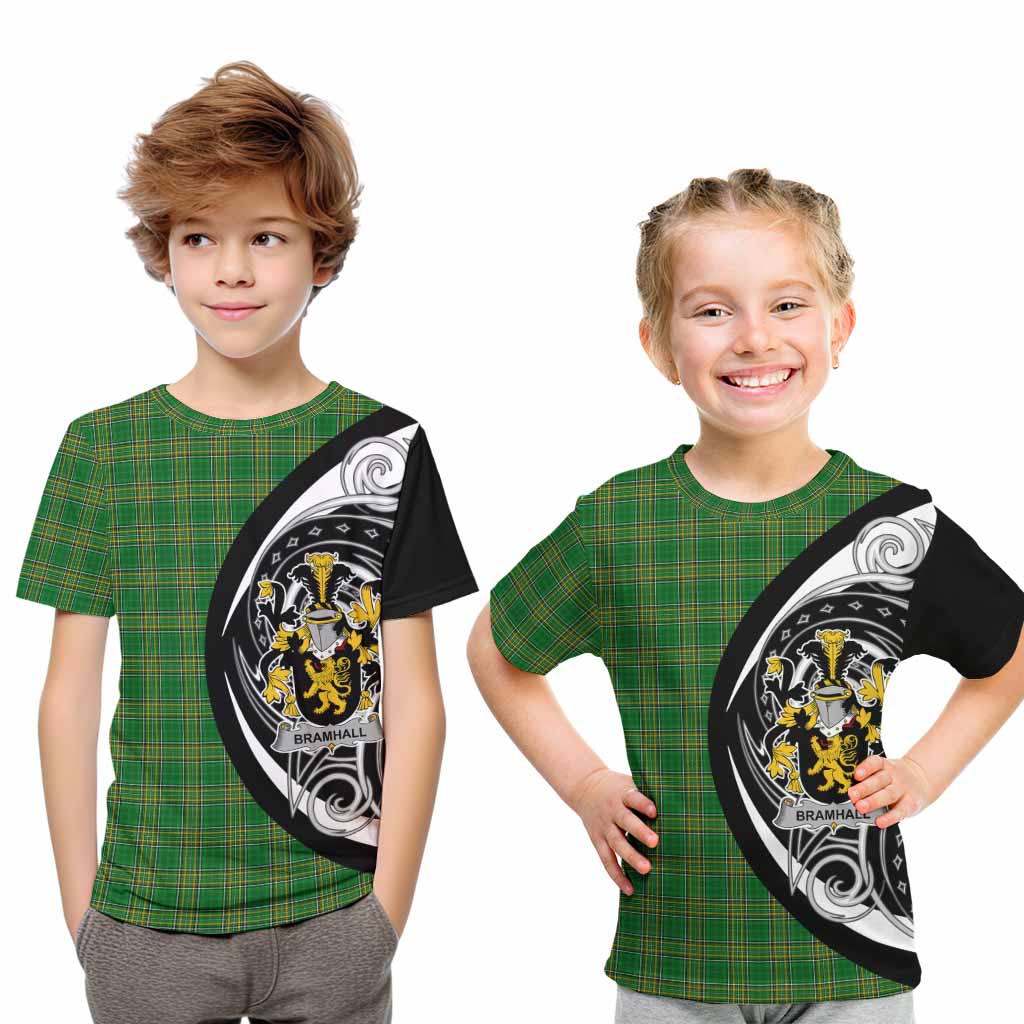 Bramhall Irish Clan Kid T-Shirt Celtic Circle Style Youth XL Size14 - Tartan Vibes Clothing