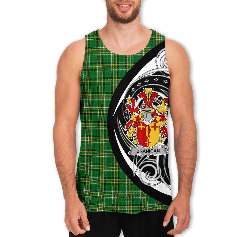 Branigan Irish Clan Men's Tank Top Celtic Circle Style Men - Tartan Vibes Clothing