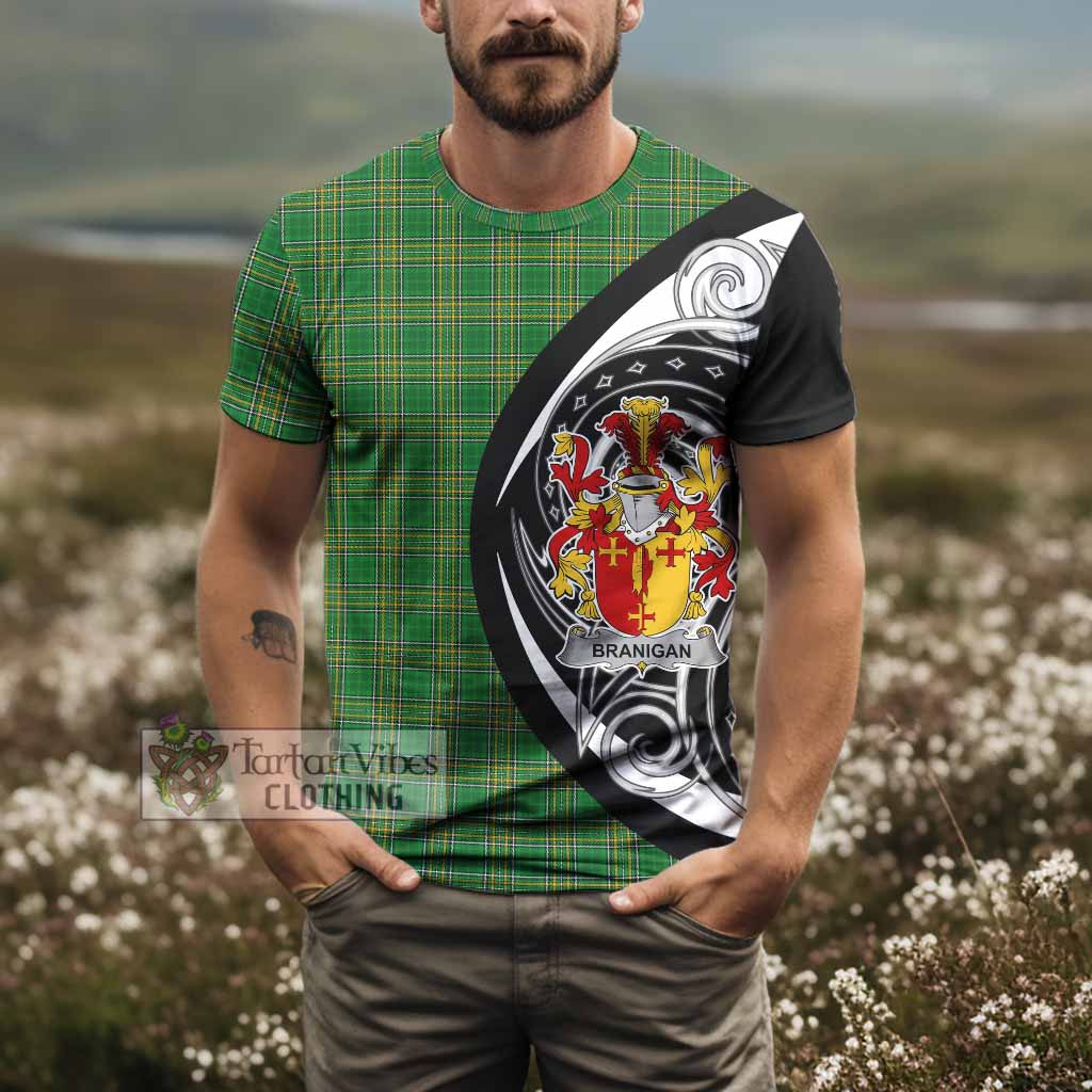 Branigan Irish Clan T-Shirt Celtic Circle Style - Tartan Vibes Clothing