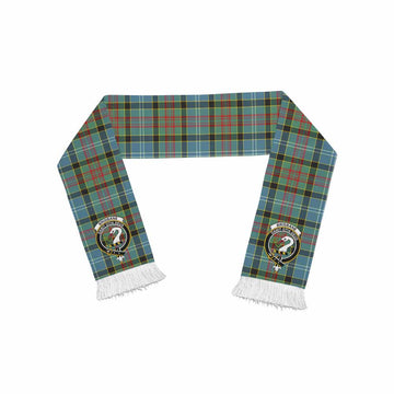 Brisbane Tartan Ruffneck Scarf with Family Crest