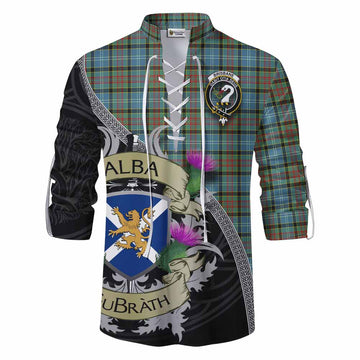Tartan Vibes Clothing Brisbane Tartan Family Crest Ghillie Kilt Shirt Lion Rampant Royal Thistle Shield Celtic Inspired