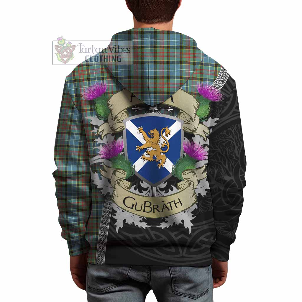 Tartan Vibes Clothing Brisbane Tartan Family Crest Hoodie Lion Rampant Royal Thistle Shield Celtic Inspired