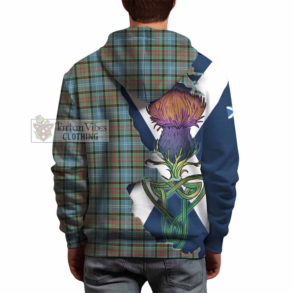 Tartan Vibes Clothing Brisbane Tartan Family Crest Hoodie Scottish Thistle Celtic Inspired