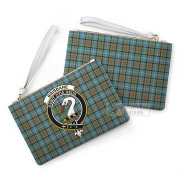 Brisbane Family Crest Tartan Clutch Bag