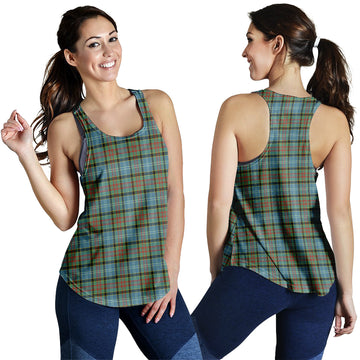 Brisbane modern Tartan Women Racerback Tanks - Tartanvibesclothing