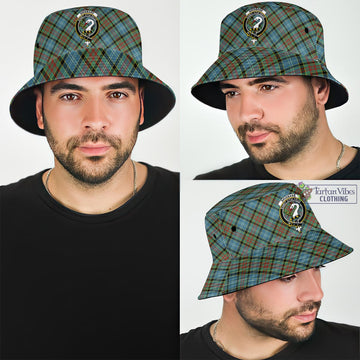 Tartan Vibes Clothing Brisbane modern Tartan Bucket Hat with Family Crest