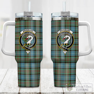 Tartan Vibes Clothing Brisbane modern Tartan and Family Crest Tumbler with Handle