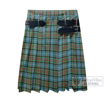Brisbane Modern Tartan Men's Pleated Skirt - Fashion Casual Retro Scottish Kilt Style