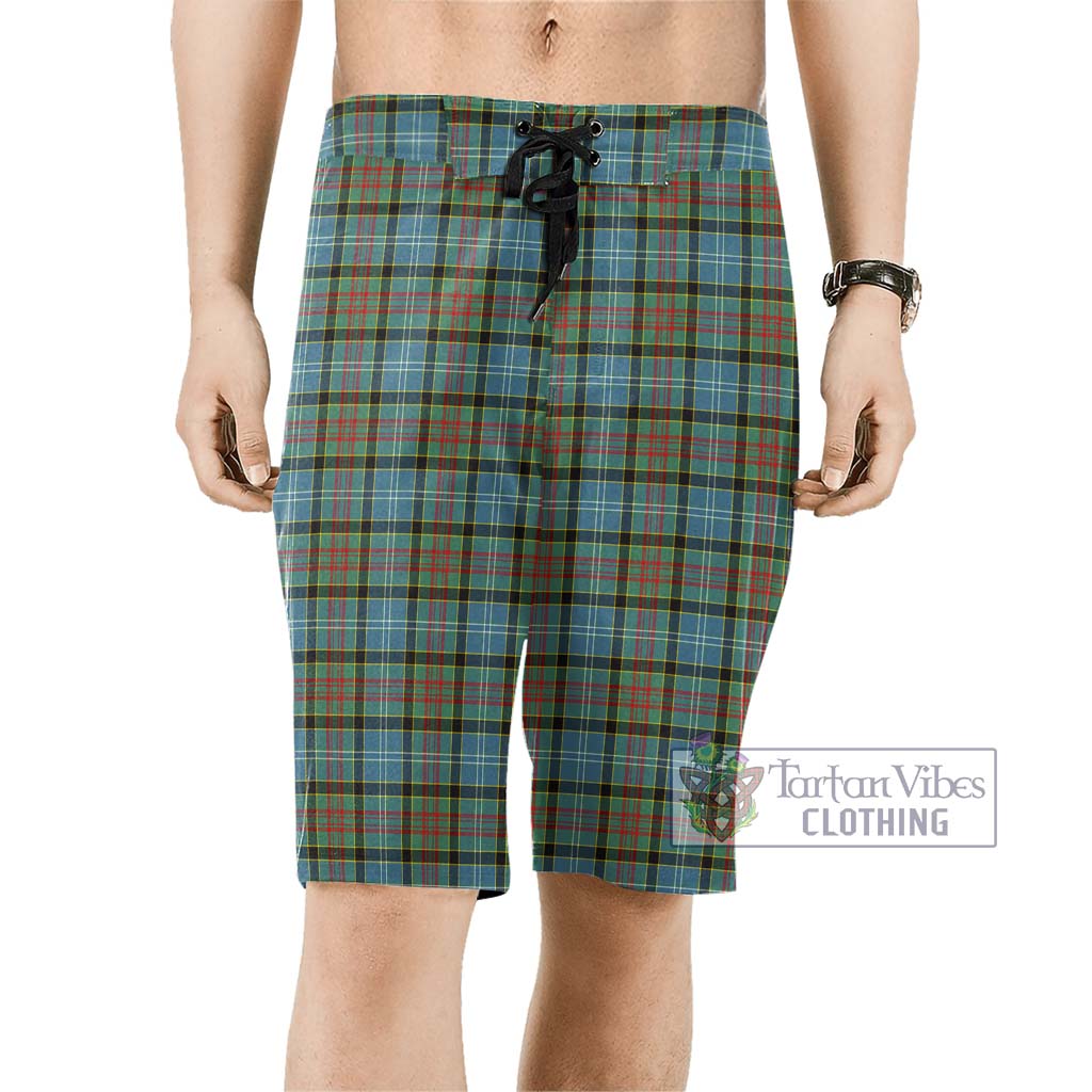 Brisbane Tartan Men's Board Shorts Men - Tartan Vibes Clothing