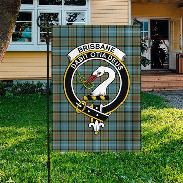 Brisbane Tartan Flag with Family Crest - Tartan Vibes Clothing