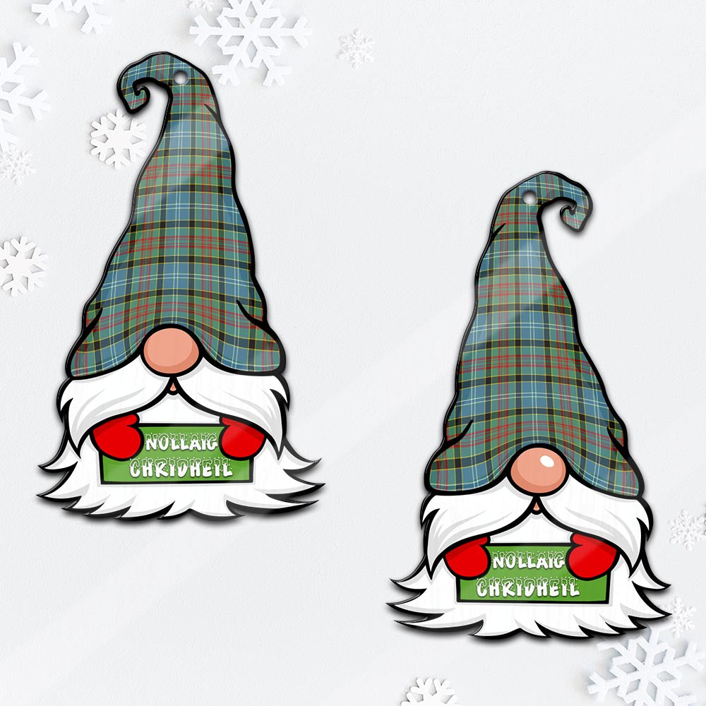 Brisbane Gnome Christmas Ornament with His Tartan Christmas Hat - Tartan Vibes Clothing