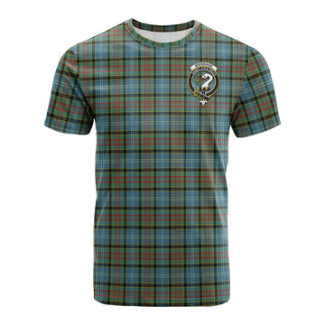 Brisbane Tartan T-Shirt with Family Crest