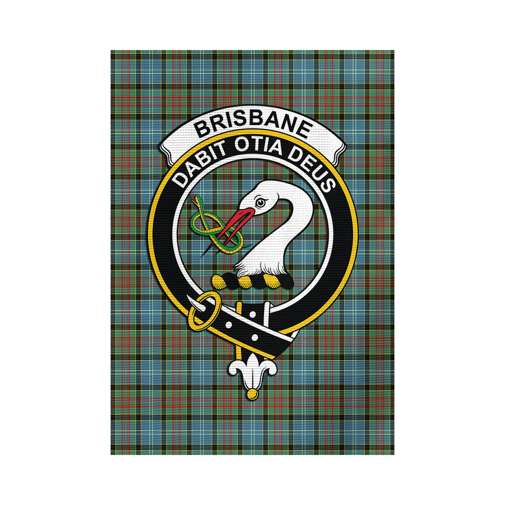 Brisbane Tartan Flag with Family Crest - Tartan Vibes Clothing