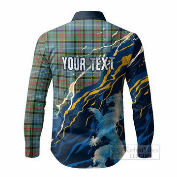 Brisbane Scotland Tartan Long Sleeve Button Shirts WC2026 Football - We'll Be Coming