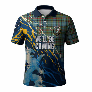 Brisbane Scotland Tartan Polo Shirt WC2026 Football - We'll Be Coming