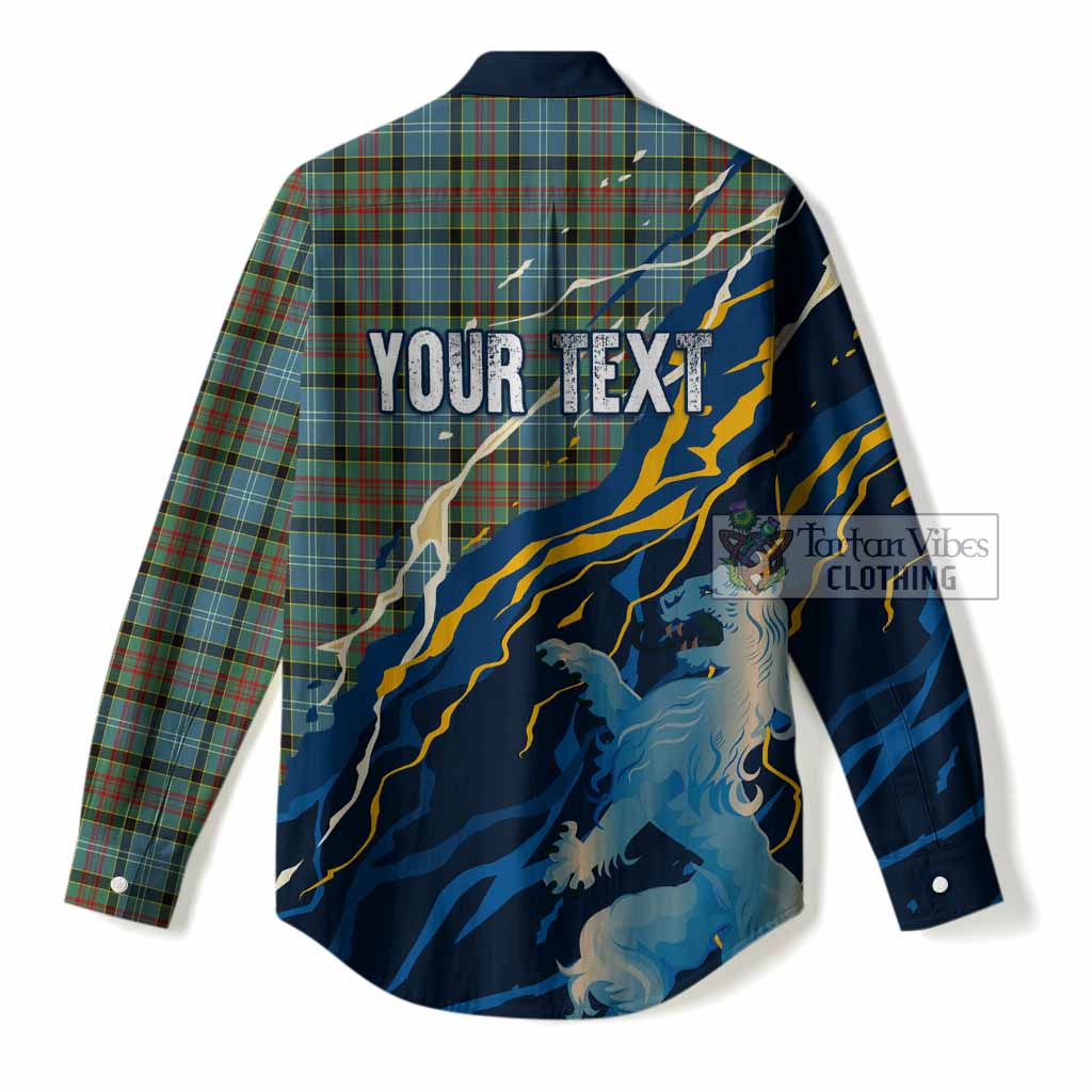 Brisbane Scotland Tartan Women Casual Shirt WC2026 Football - We'll Be Coming
