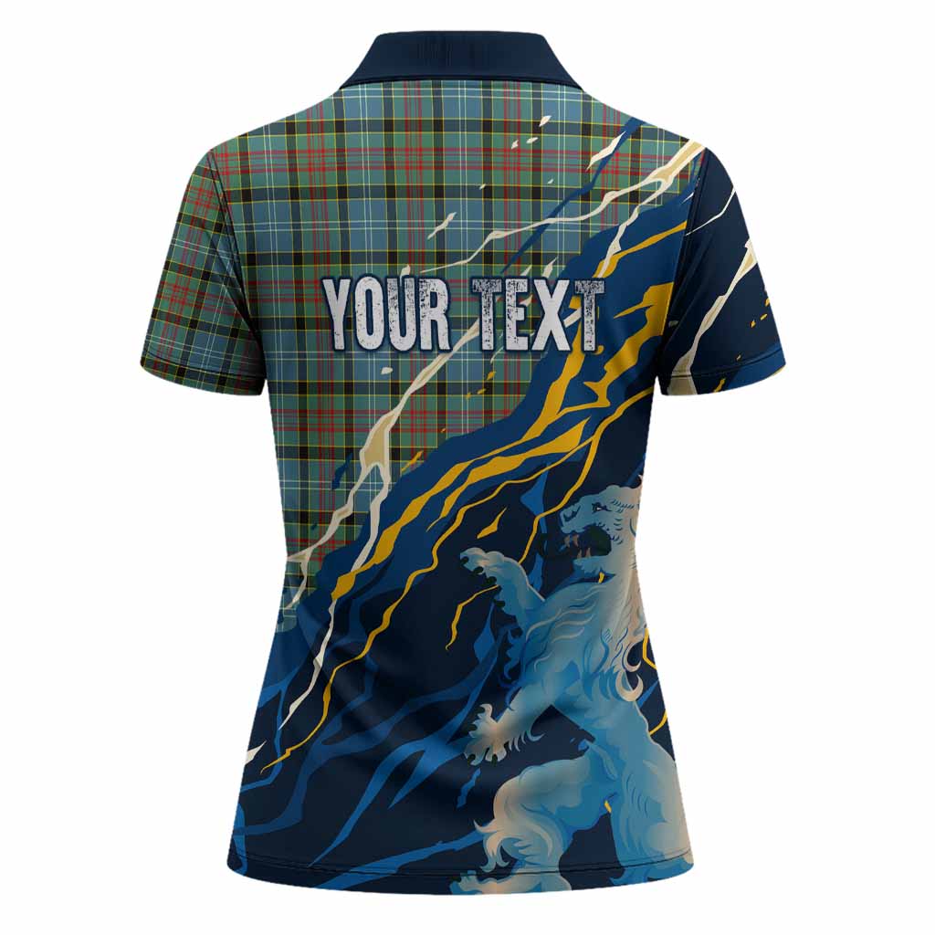 Brisbane Scotland Tartan Women Polo Shirt WC2026 Football - We'll Be Coming