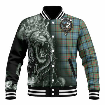 Brisbane Tartan Baseball Jacket Roaring Lion Heritage