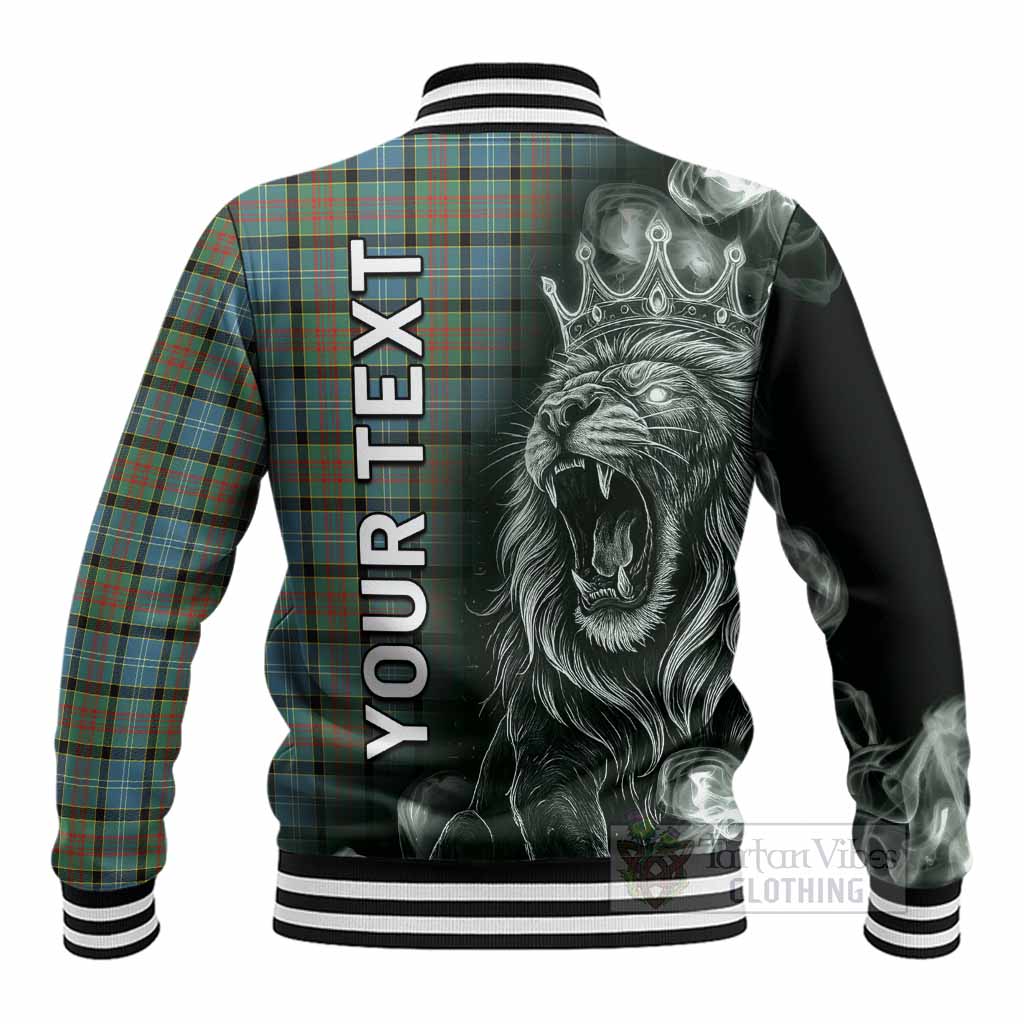 Brisbane Tartan Baseball Jacket Roaring Lion Heritage