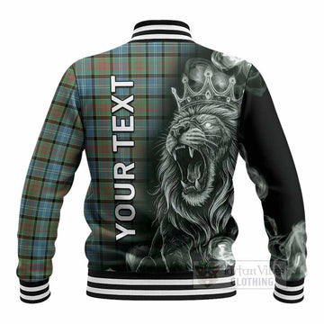 Brisbane Tartan Baseball Jacket Roaring Lion Heritage