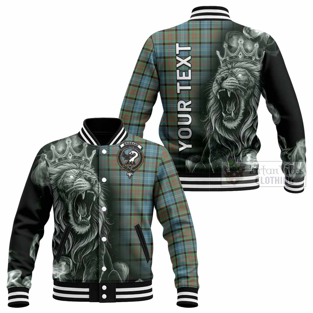 Brisbane Tartan Baseball Jacket Roaring Lion Heritage