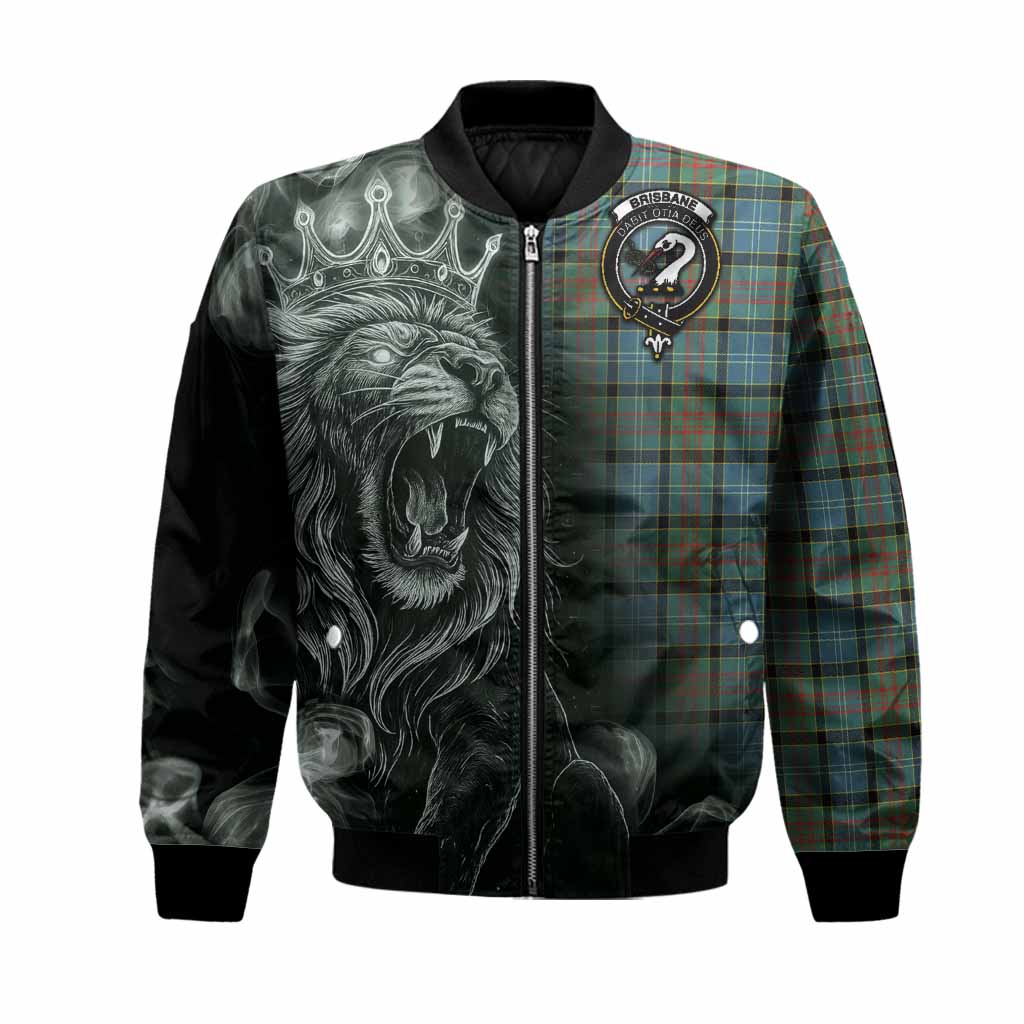 Brisbane Tartan Bomber Jacket Roaring Lion Heritage