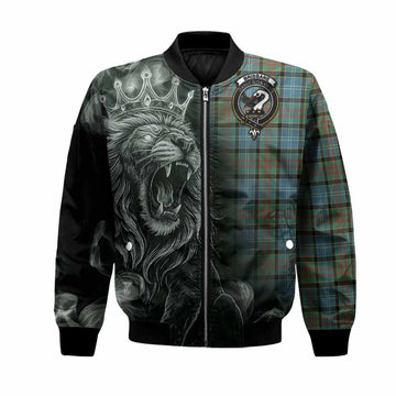 Brisbane Tartan Bomber Jacket Roaring Lion Heritage