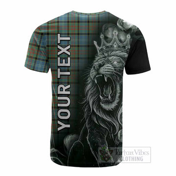 Brisbane Tartan Cotton T-shirt Roaring Lion Heritage