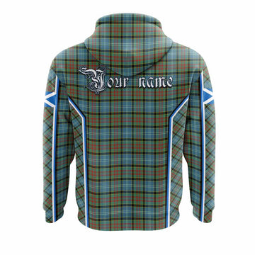 Brisbane Tartan Crest Hoodie Scotland Coat of Arm Flag Style - Tartan Vibes Clothing