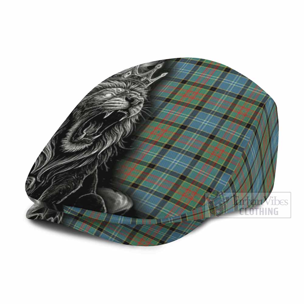 Brisbane Tartan Flat Cap, Jeff Cap Roaring Lion Heritage