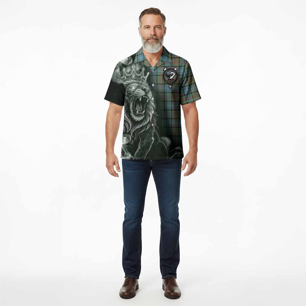 Brisbane Tartan Hawaiian Shirt Roaring Lion Heritage