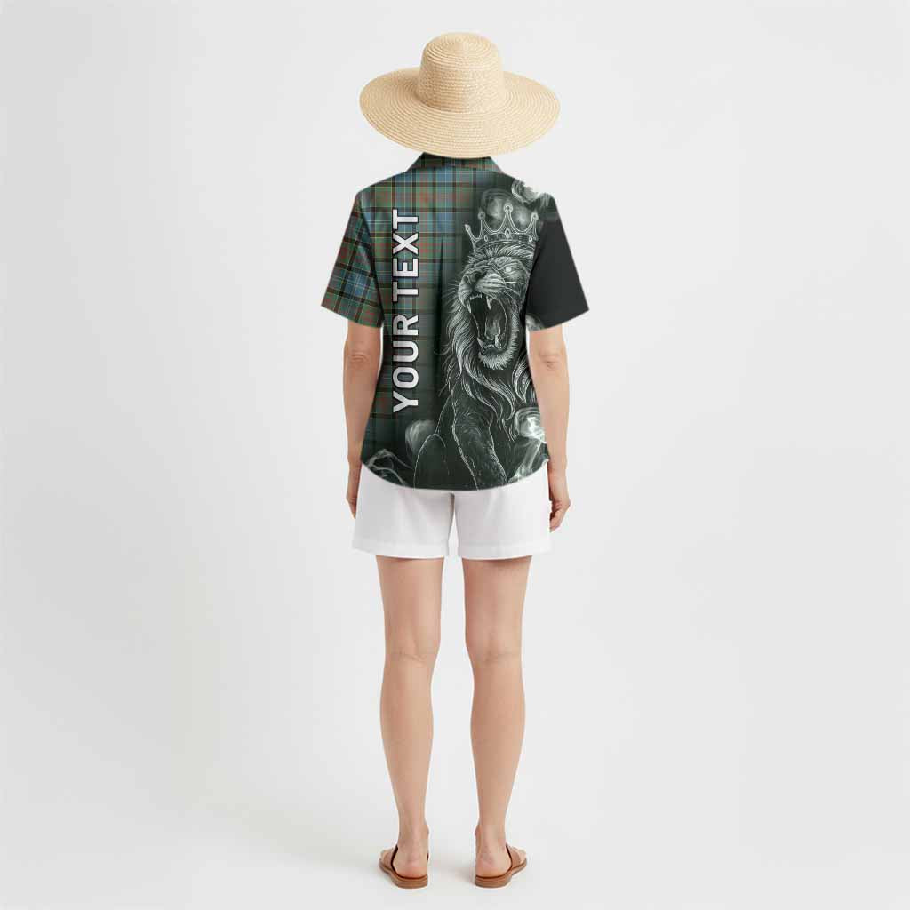 Brisbane Tartan Hawaiian Shirt Roaring Lion Heritage