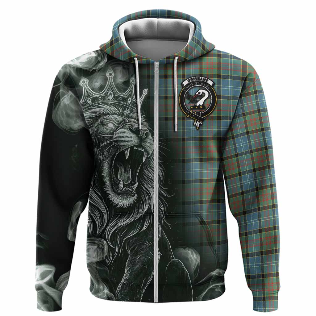 Brisbane Tartan Hoodie Roaring Lion Heritage