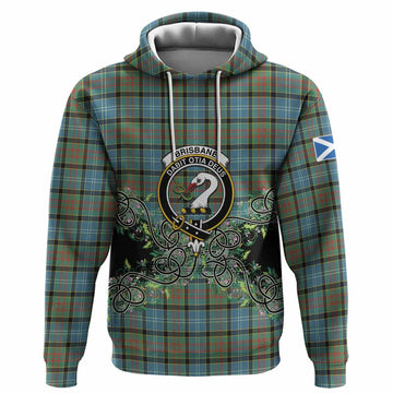 Brisbane Tartan Hoodie Thistle Scottish Spirit