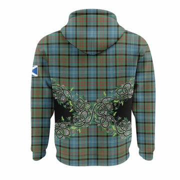 Brisbane Tartan Hoodie Thistle Scottish Spirit