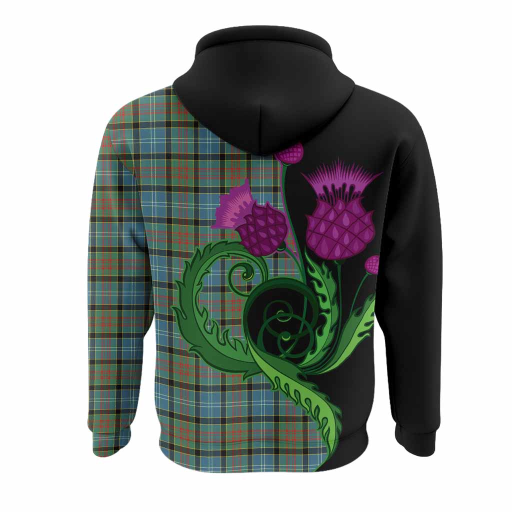 Brisbane Tartan Hoodie Traditional Scottish Thistle