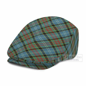Brisbane Tartan Flat Cap, Jeff Cap Cross Style