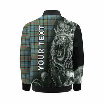 Brisbane Tartan Kid Bomber Jacket Roaring Lion Heritage